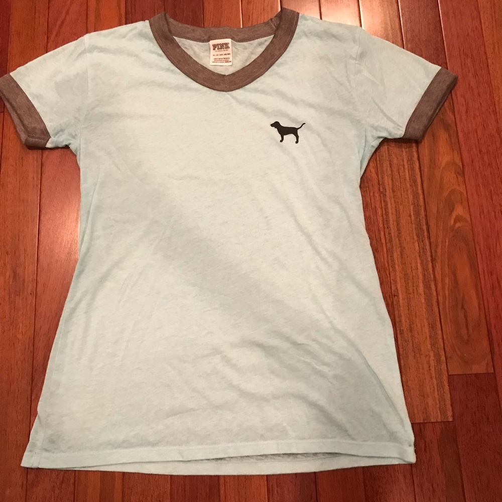 Light blue t-shirt by PINK